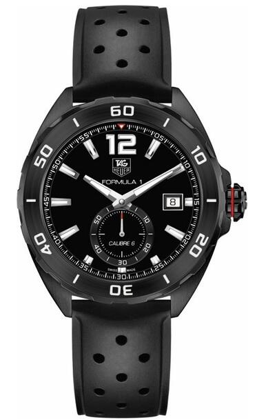 Tag Heuer formula 1 automatic WAZ2112.FT8023 Black Dial replica watch